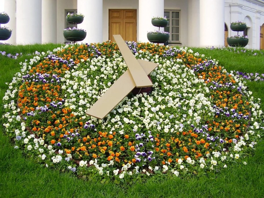 Клумба ромбовидная