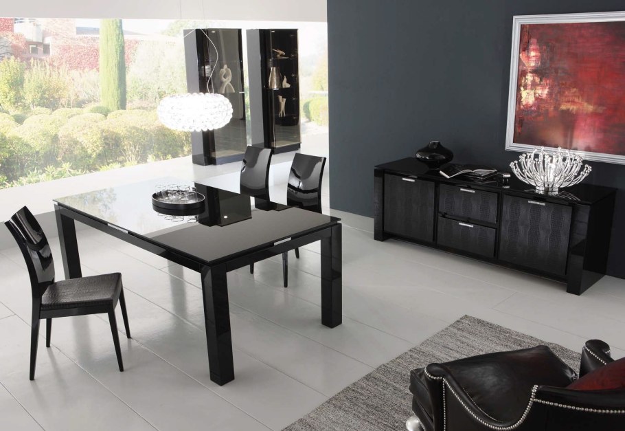 Стол обеденный Зальцбург-0080 темный тон