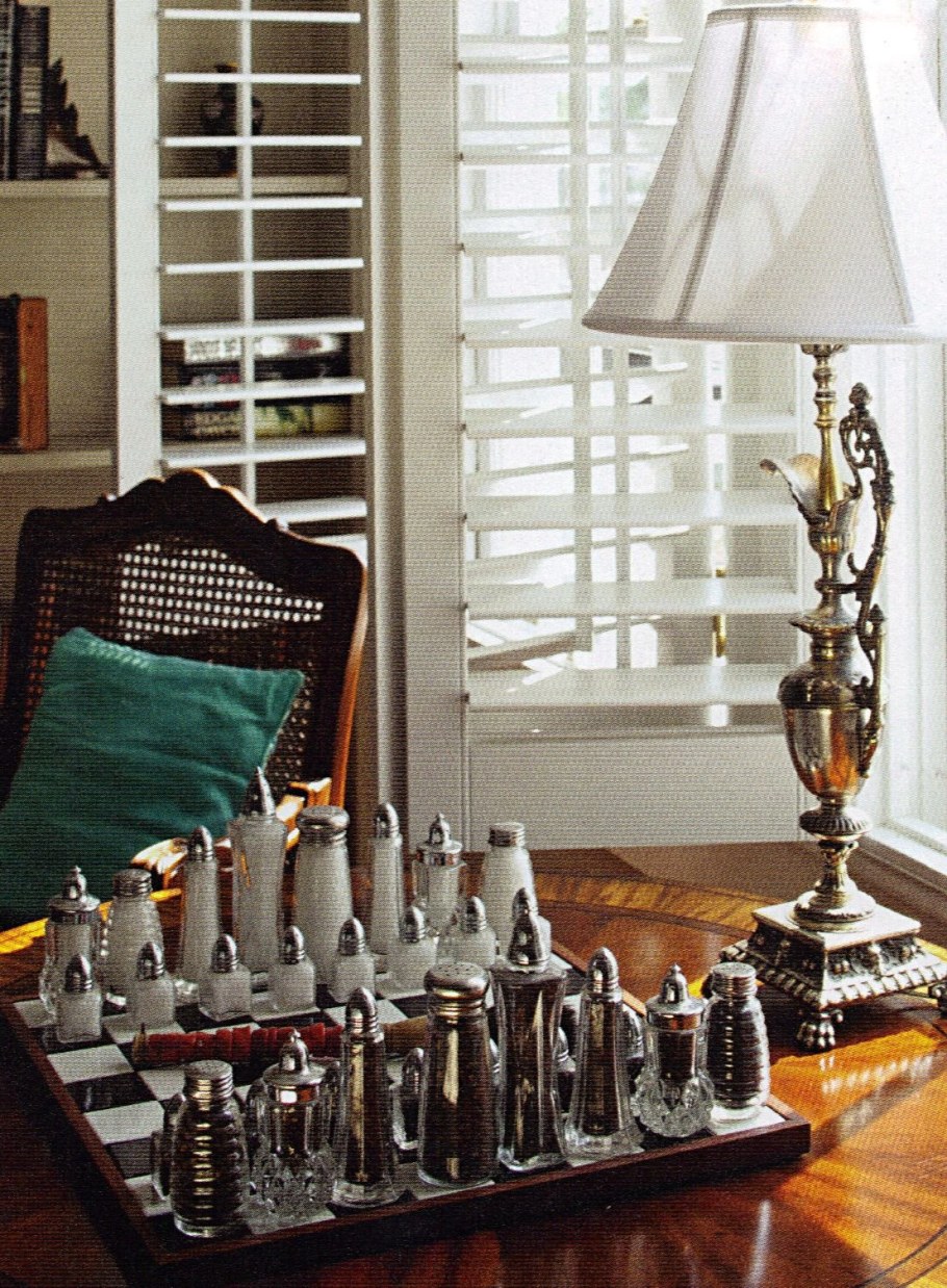 Интерьер в шахматном стиле