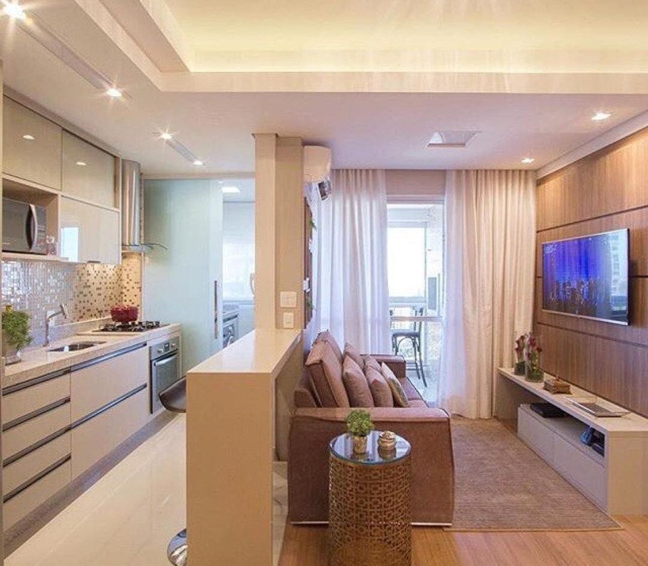 Кухня совмещенная с комнатой