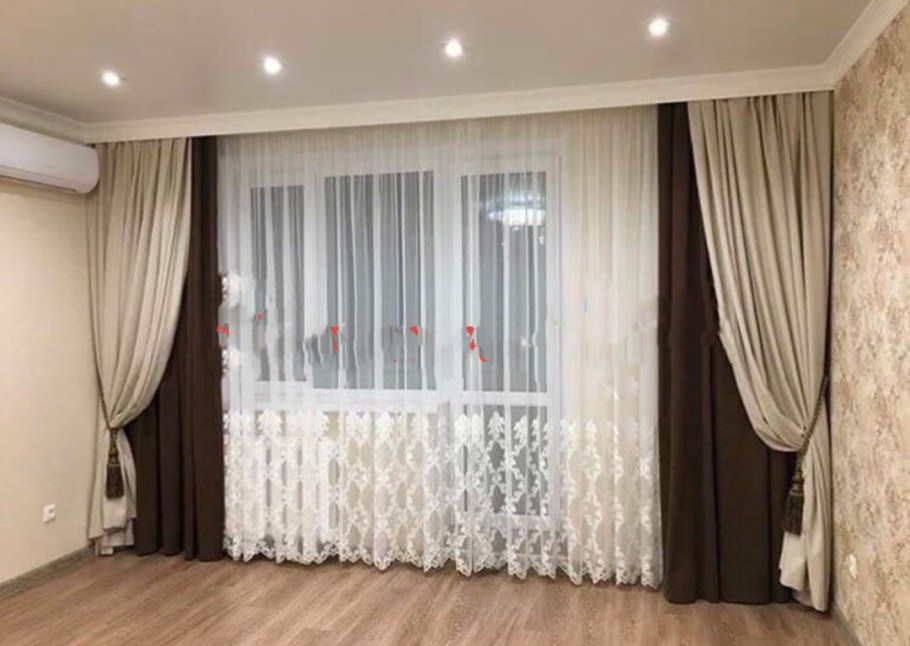 Современные тюли для зала