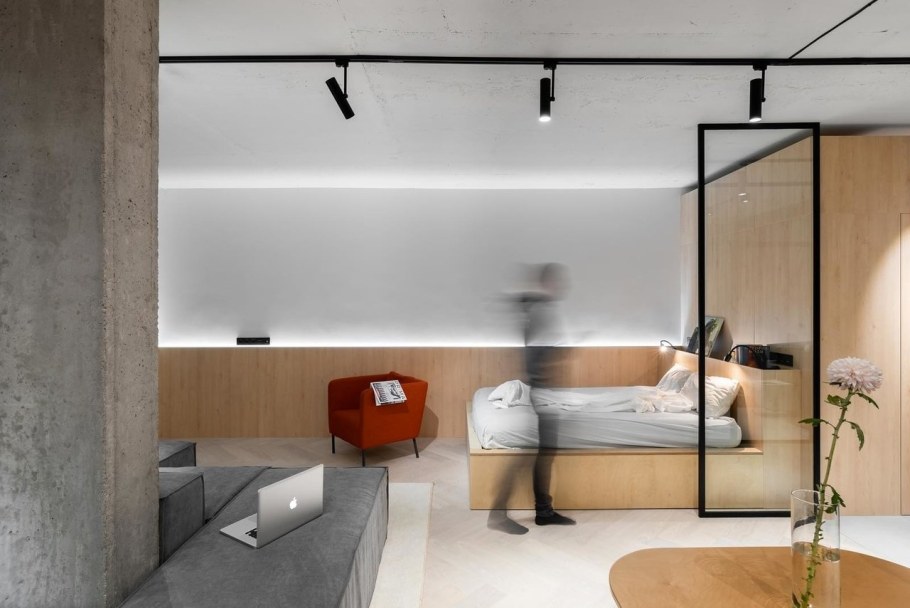 Трековые светильники в интерьере