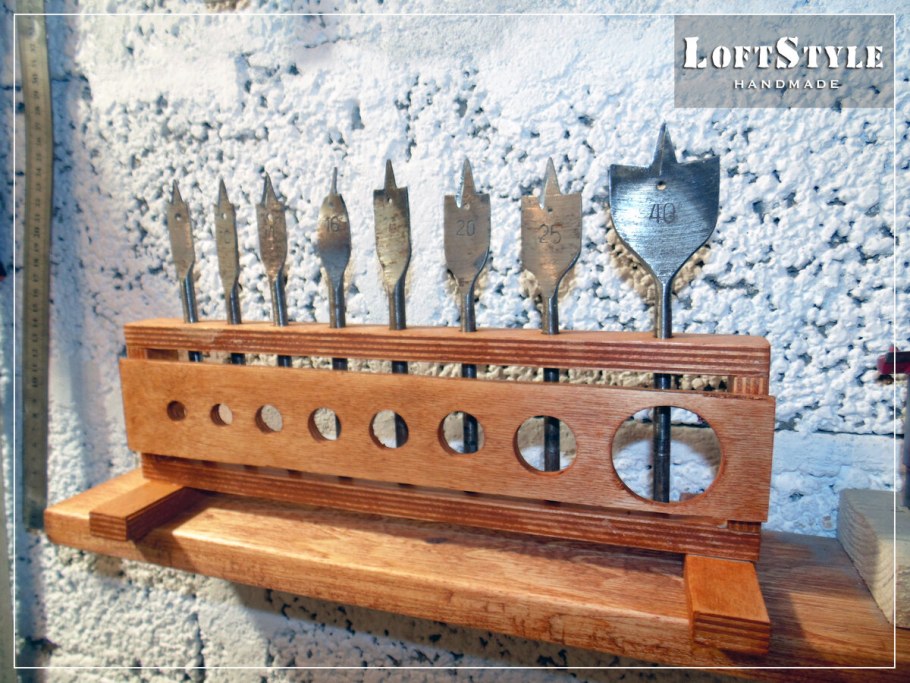 Органайзер для хранения перьевых сверл