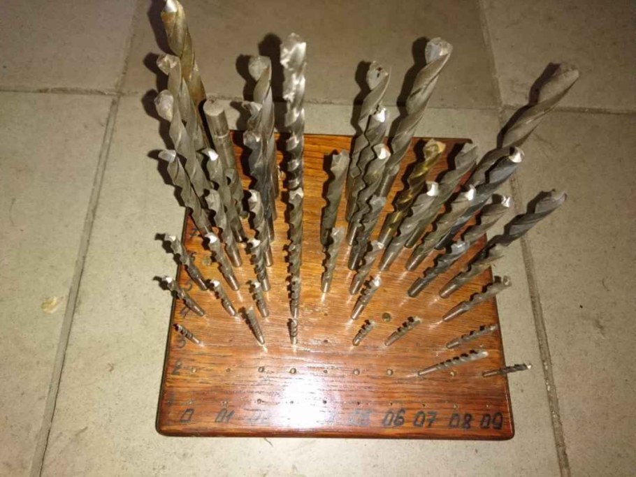 Подставка для хранения сверл