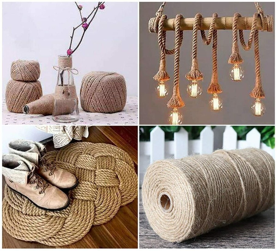 Канат крученый 14мм 20м джут