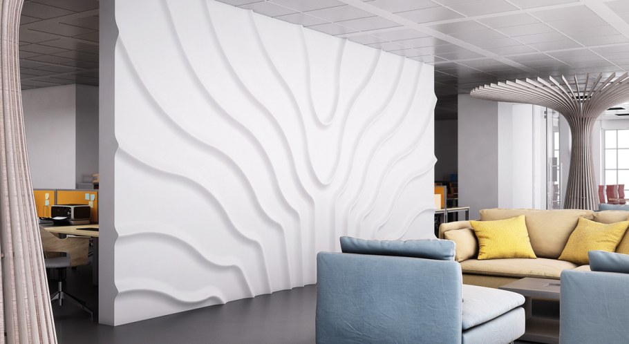 Гипсовые 3д панели Оливия