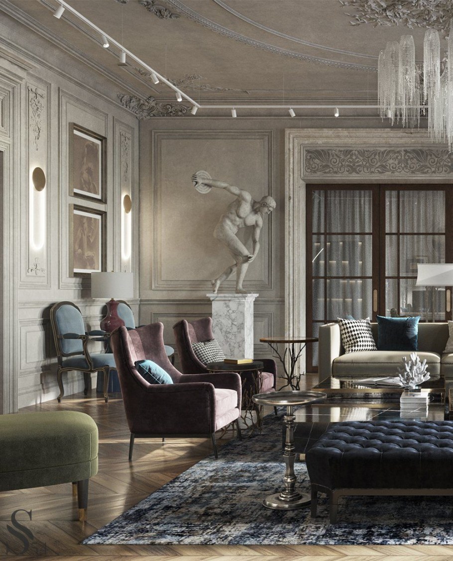 Современный английский стиль в интерьере