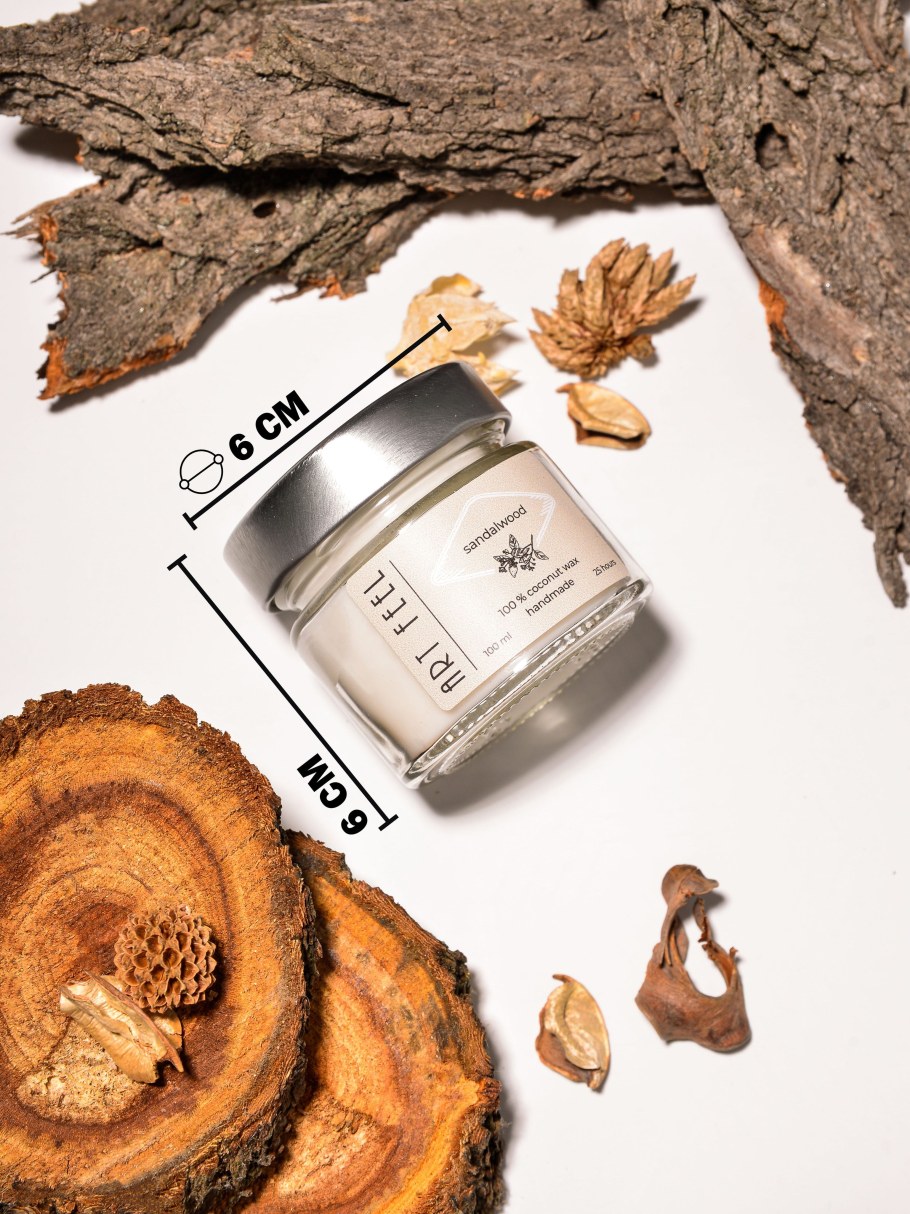 Свечи с ароматом сандала