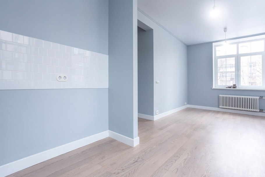 Интерьер комнаты без мебели