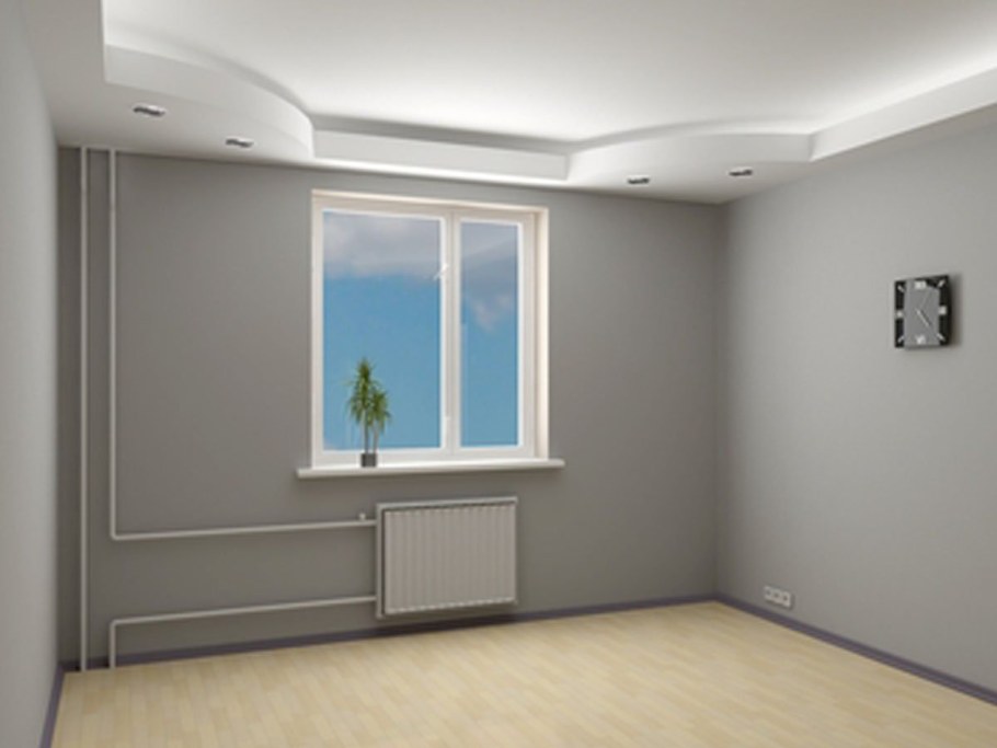 Крашеные стены в квартире