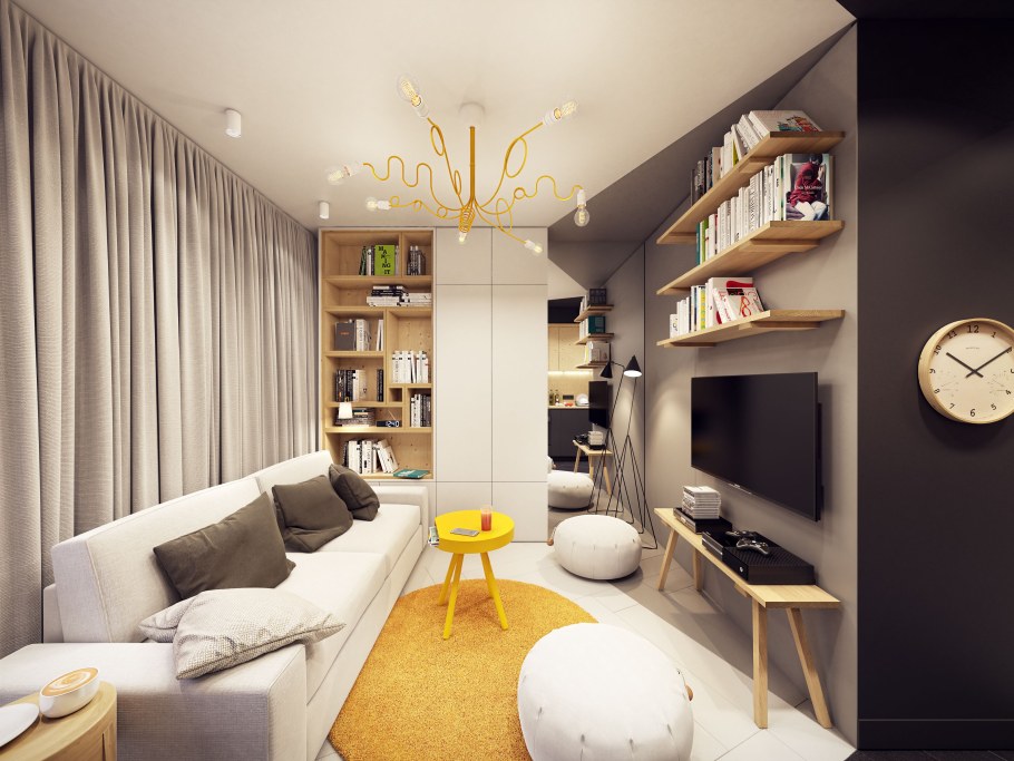 Обставить комнату 18 метров