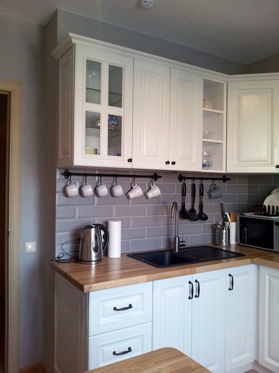 Угловая кухня икеа метод