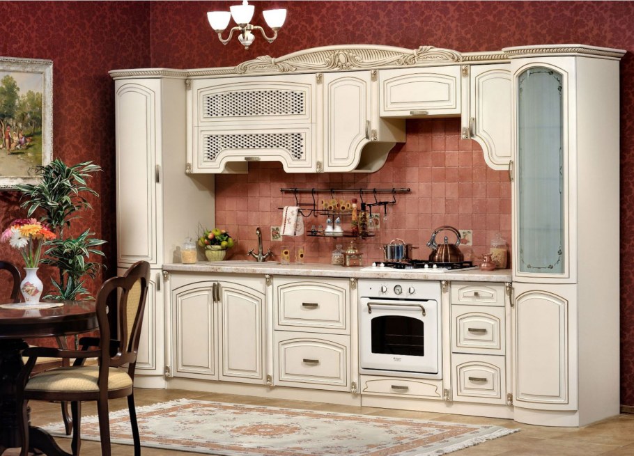 Кухня Мадлен Караваджо угловая