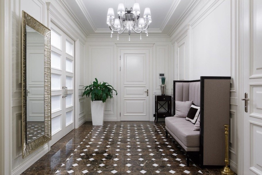 Интерьер прихожей в американском стиле