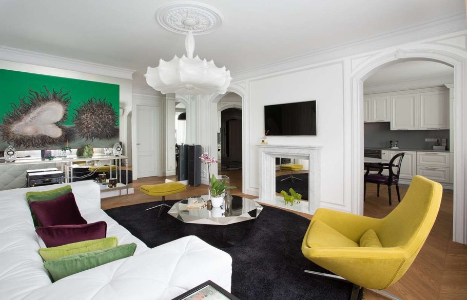 Интерьер квартиры в стиле Фьюжн