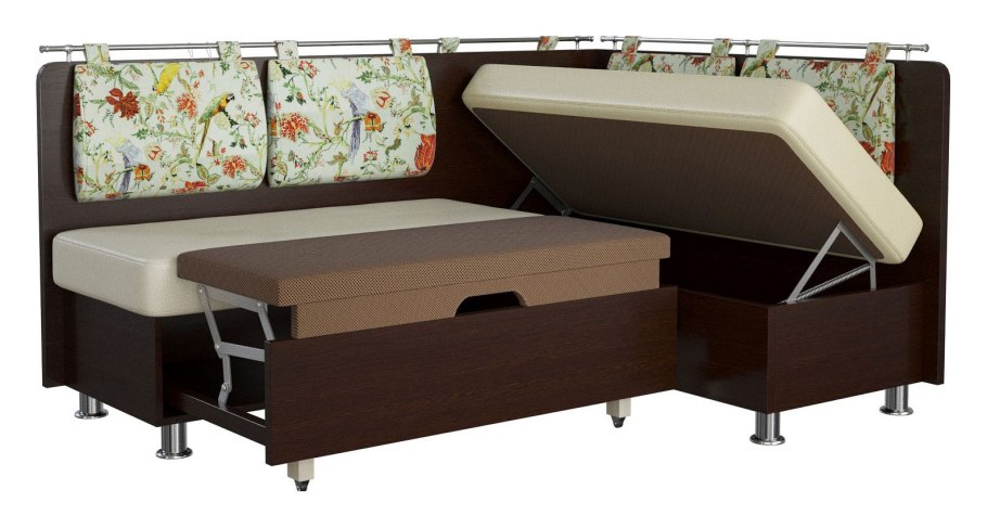 Угловой раскладной диванчик на кухню