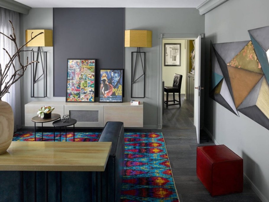 Мудборд интерьера в стиле Фьюжн