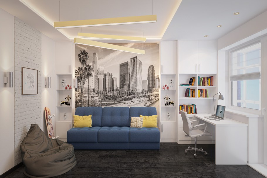 Комната для мальчика подро