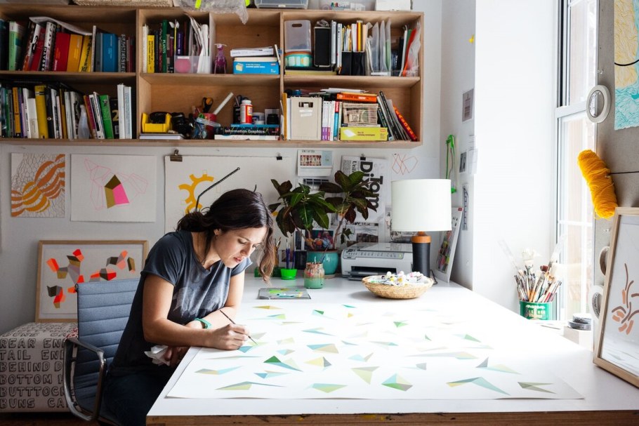 Интерьер творческой мастерской