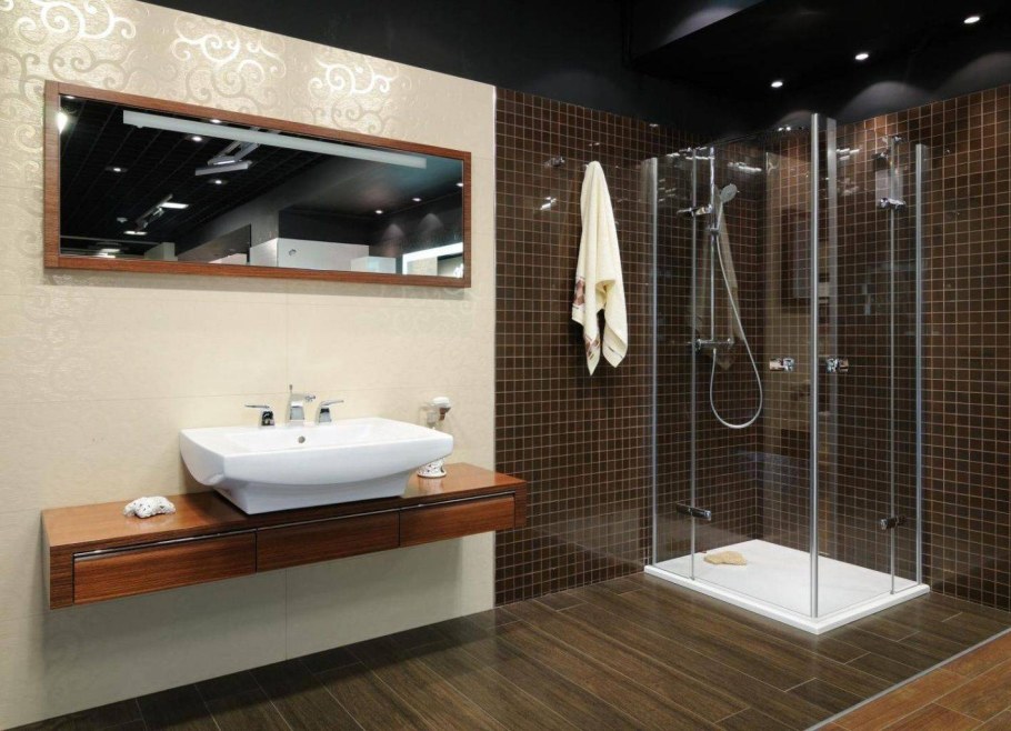 Ванная комната с душем