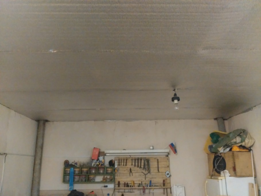 Потолок в гараже drive2