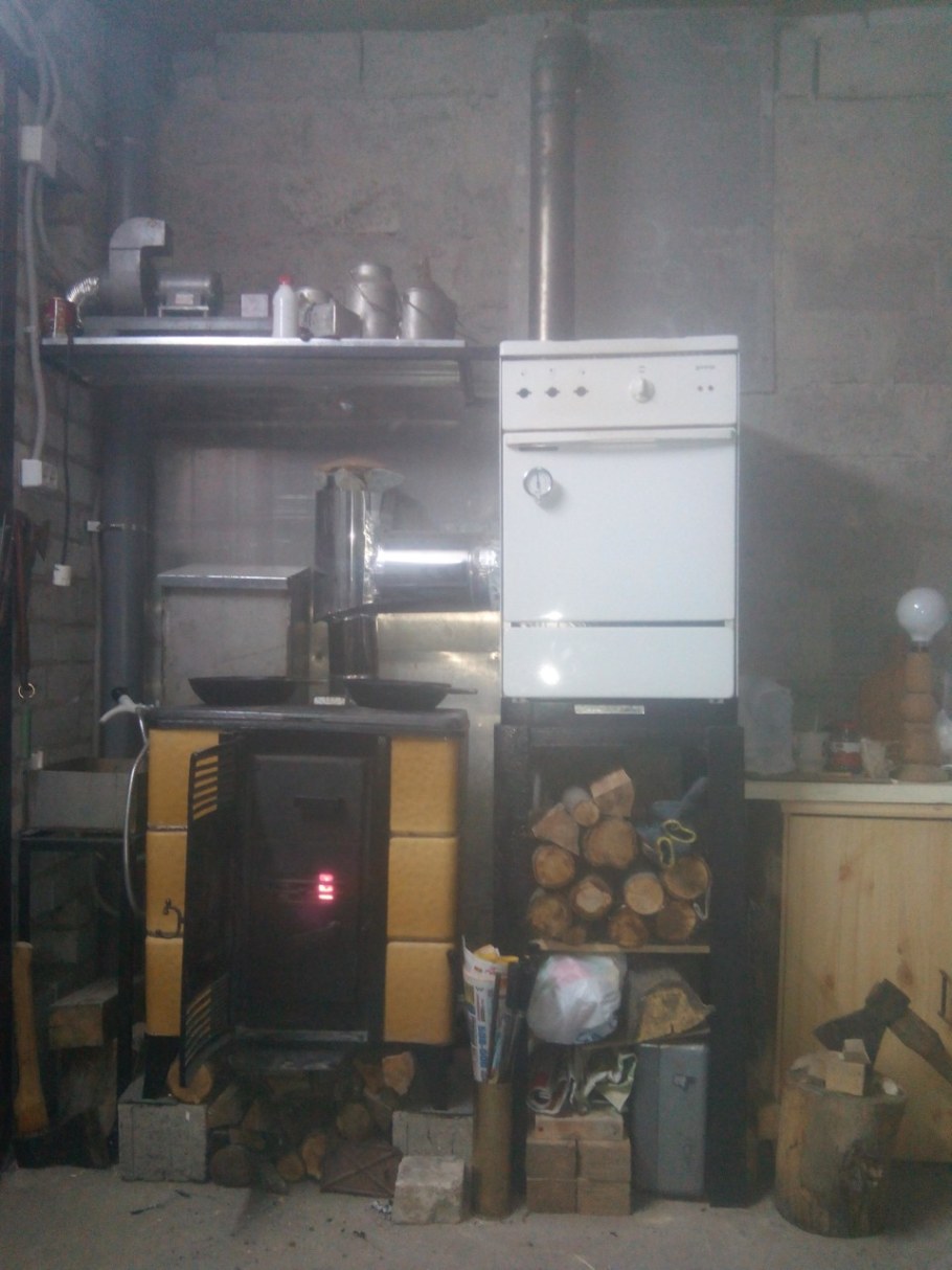 Коптильня в гараже