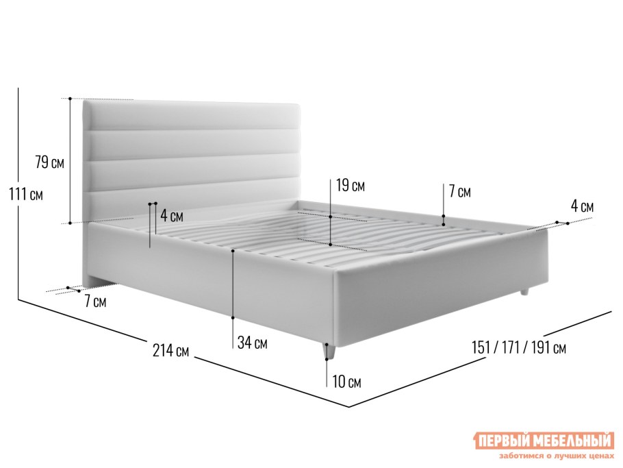 Кровать Франческа с ПМ