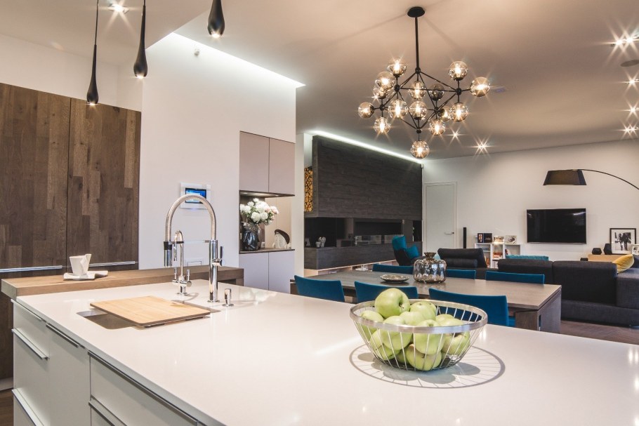 Дизайнерское освещение в интерьере