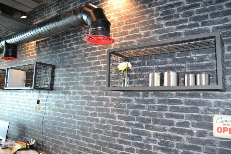 Труба для вытяжки в стиле лофт