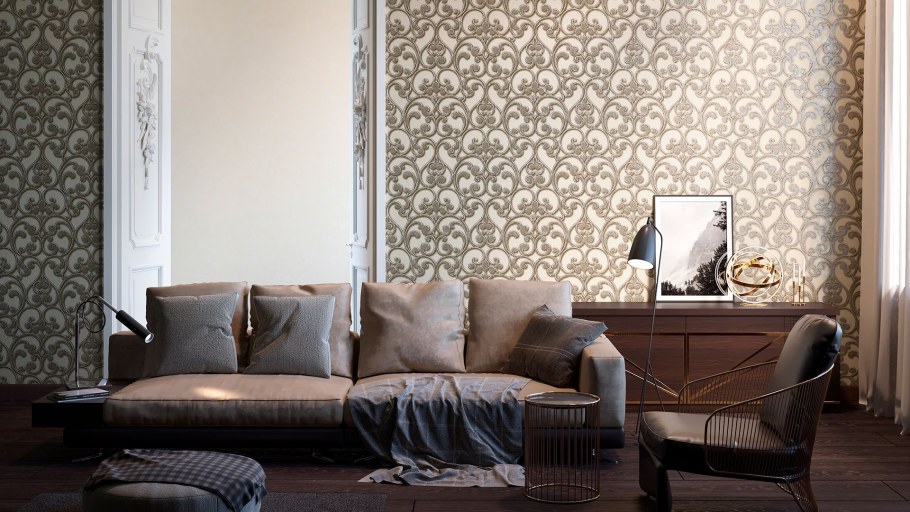 Обои Vog collection Венский лес в интерьере