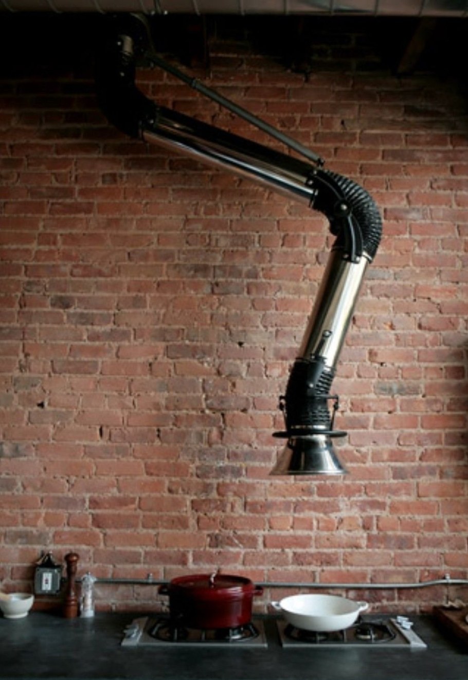 Вытяжка лофт индустриал