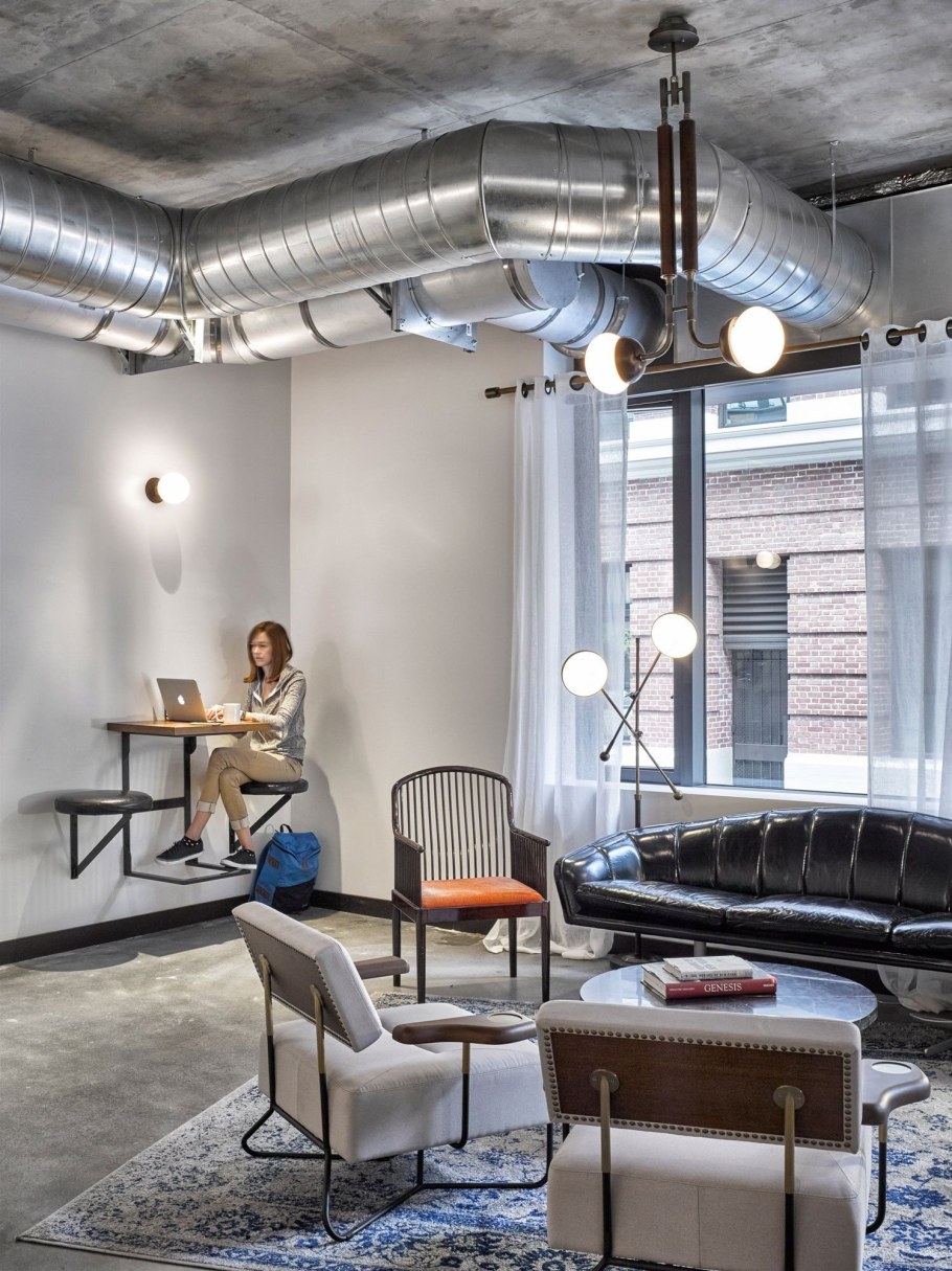 Вентиляционные трубы в интерьере