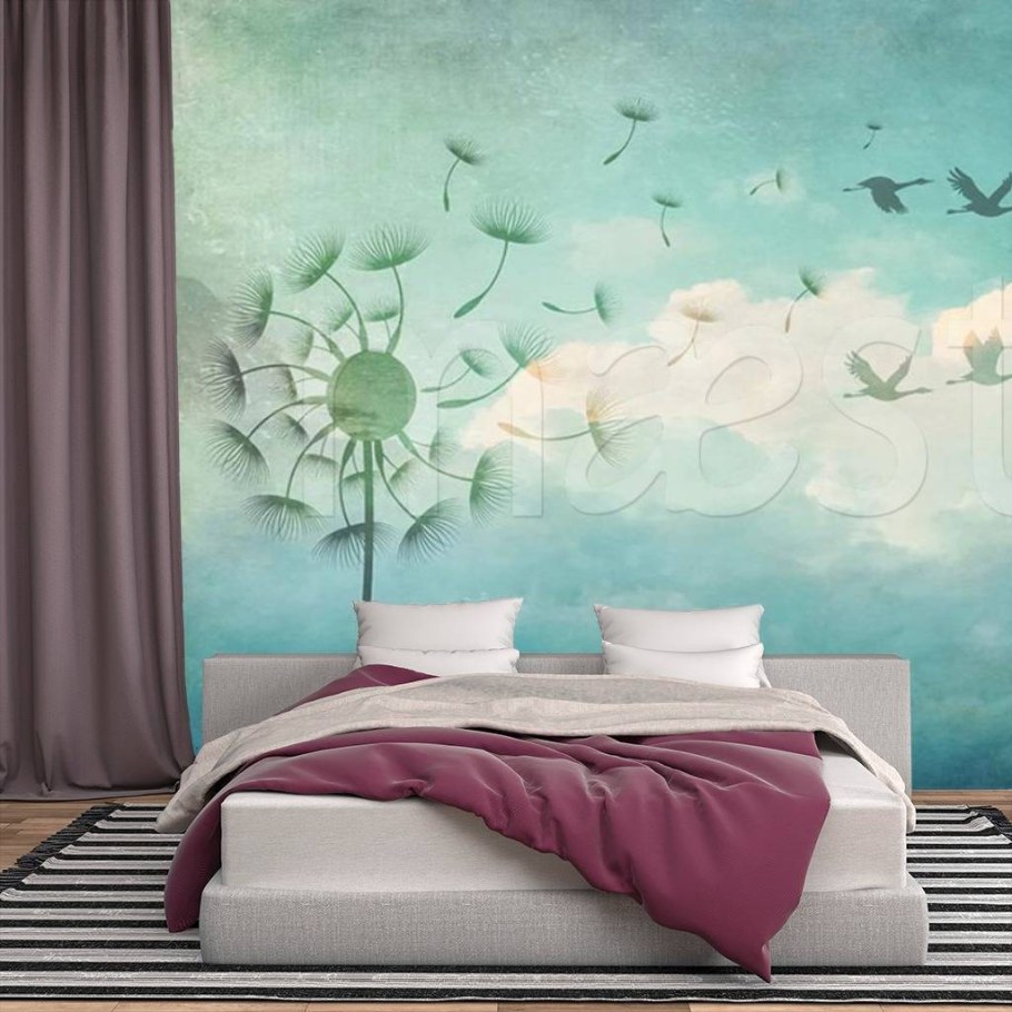 Фотообои в спальню