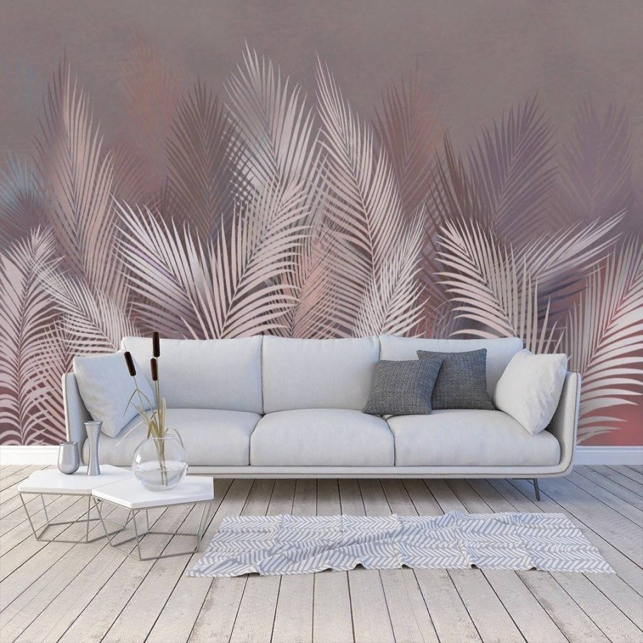 Листья пальмы Аффреско