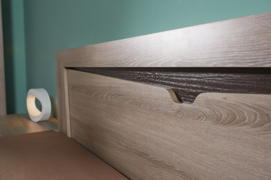 Спальня Гарда дуб Галифакс табак