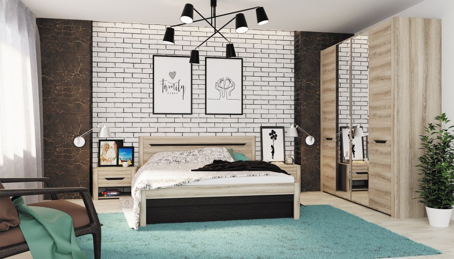 Спальня Афина ясень Таормина