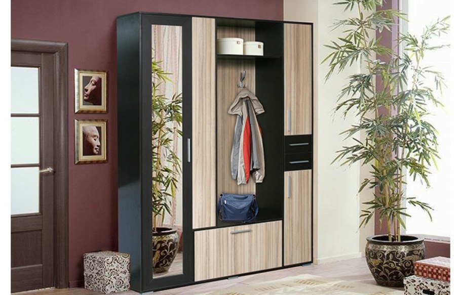 Прихожая Арго дверь с зеркалом