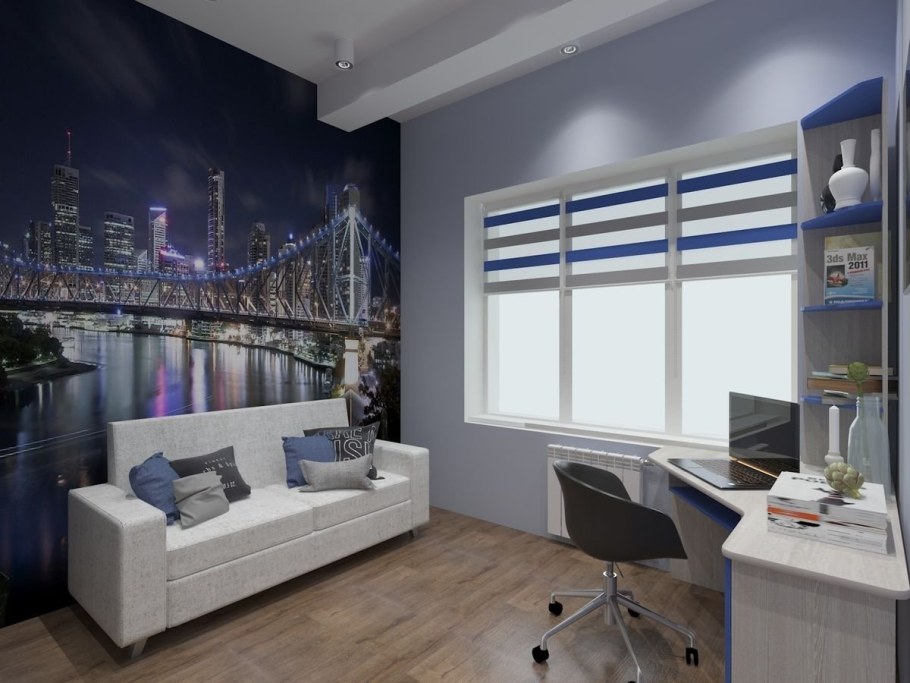 Комната подростка мальчика