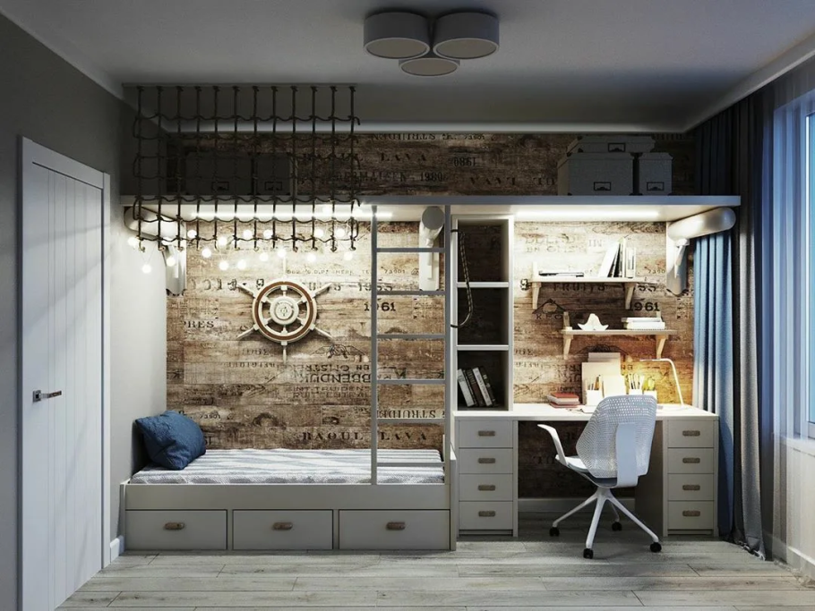 Интерьер комнаты для подростка