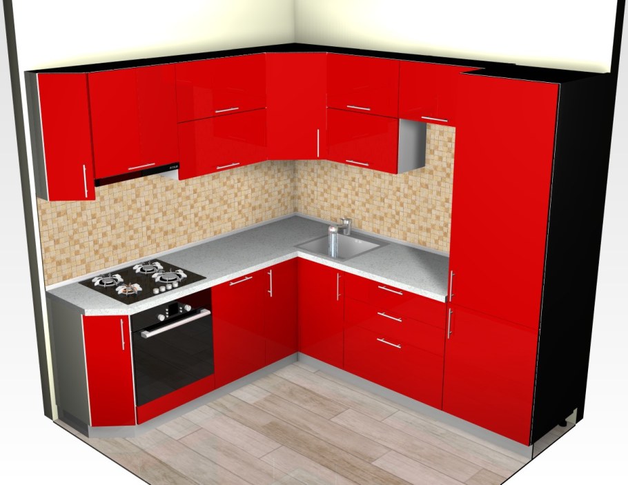 Угловые кухни