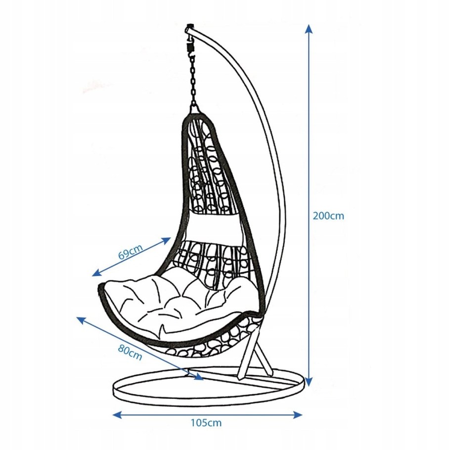 Кресло кокон блок ДВГ