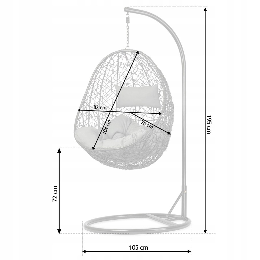 Кресло кокон подвесное икеа