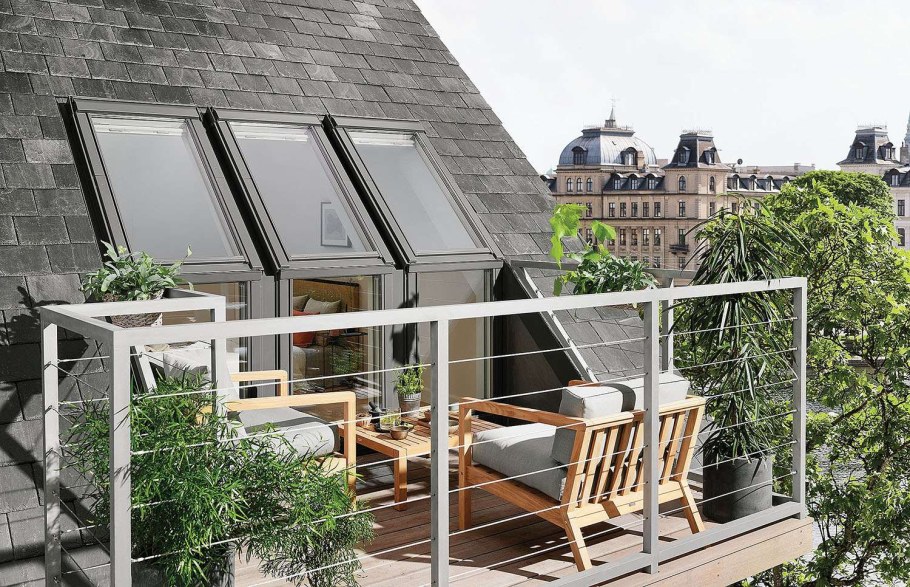 Террасные окна Velux
