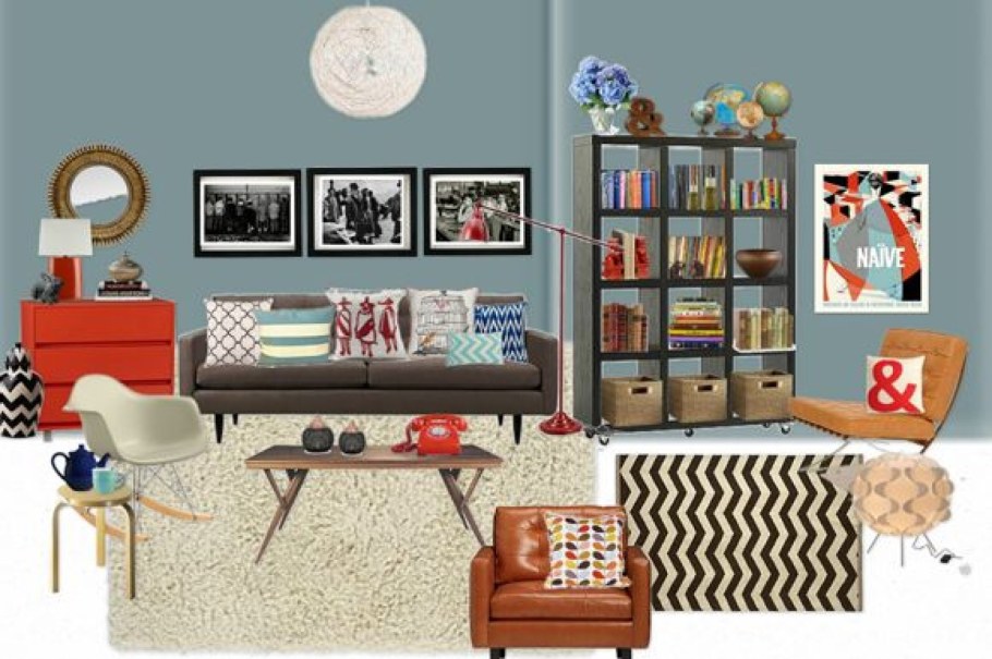 Стили интерьера коллаж