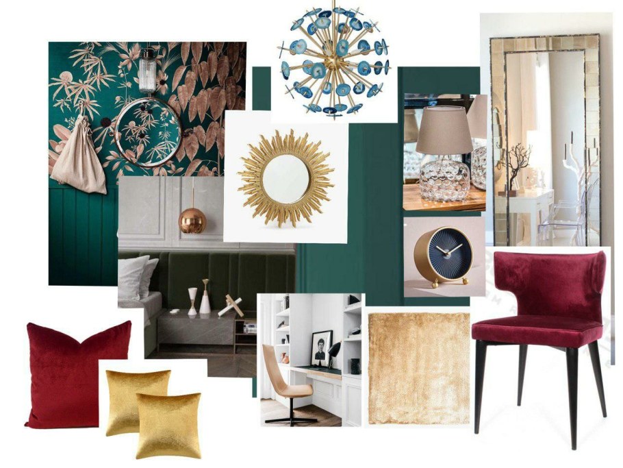 Мудборд интерьера Модерн