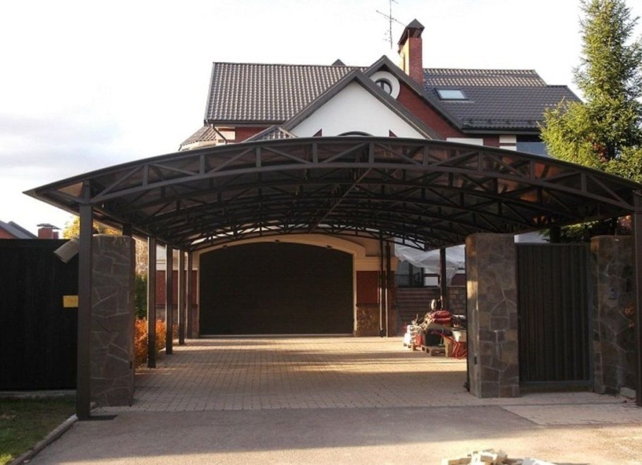 Навес для машины