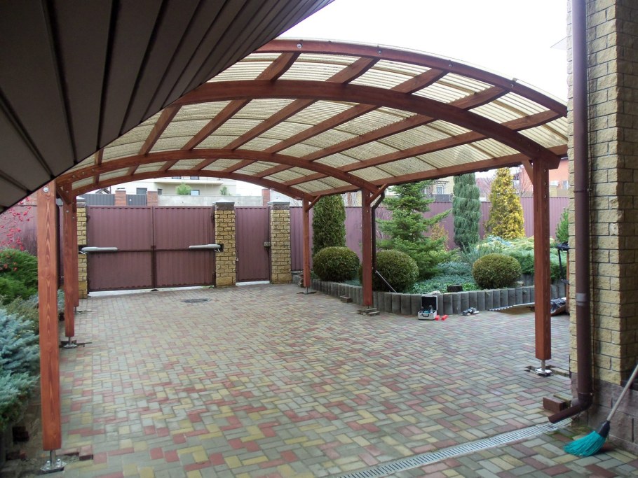 Красивые навесы