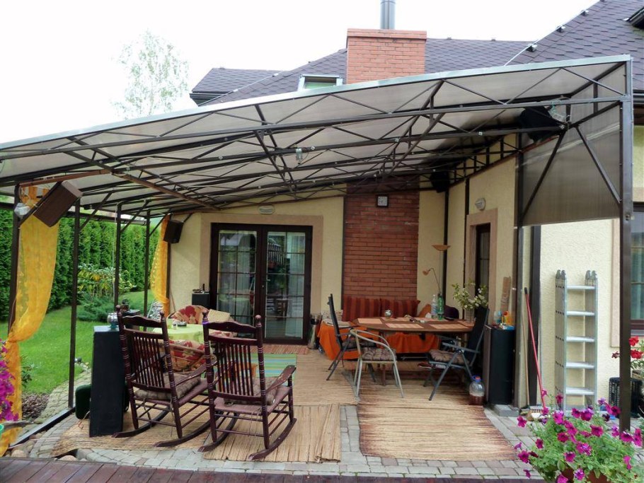 Навес поликарбонат