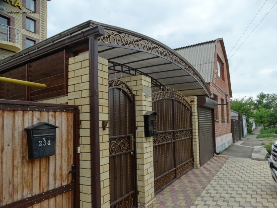 Красивые навесы