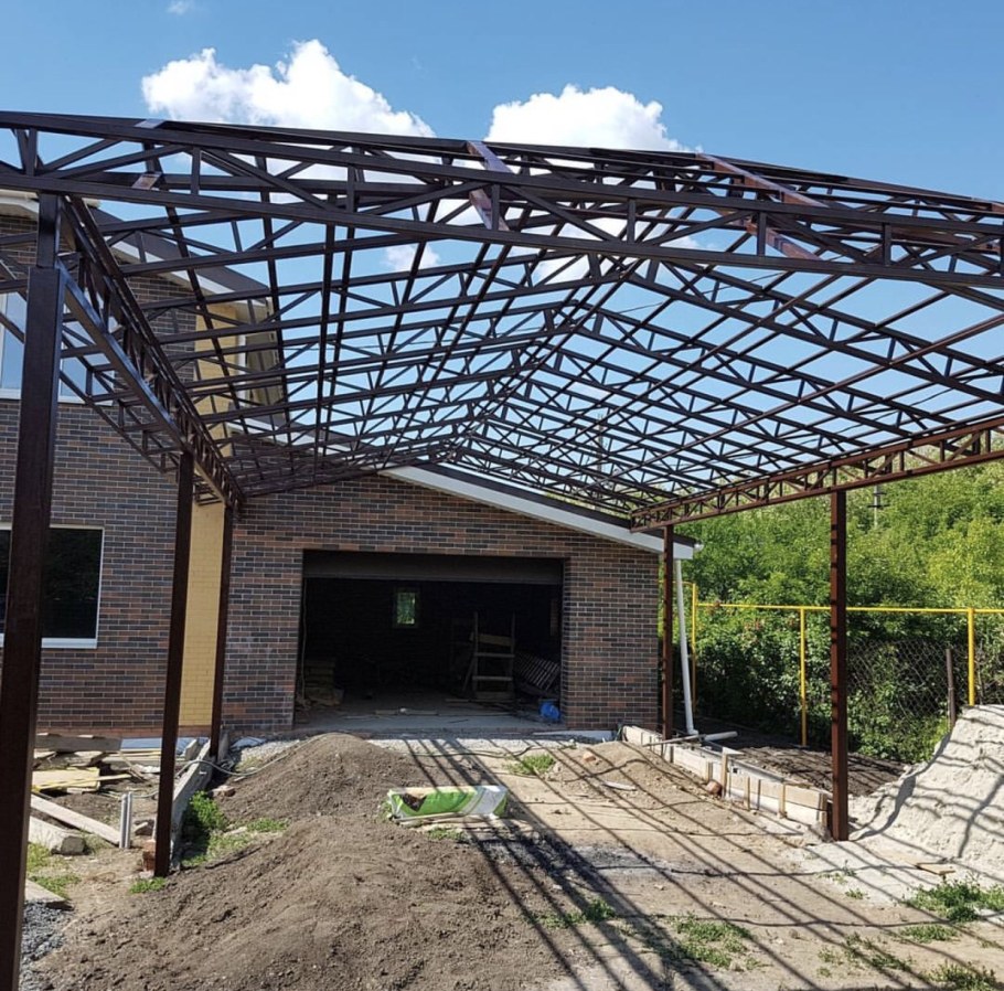 Крытый навес